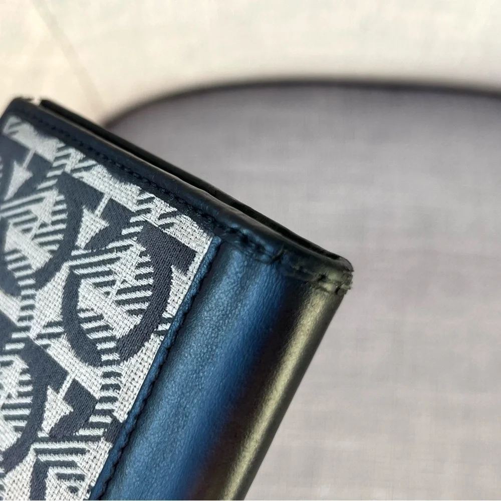 Salvatore Ferragamo The Gancini Logo Long Leather Bifold Wallet